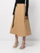 Proenza Schouler canvas wrap skirt