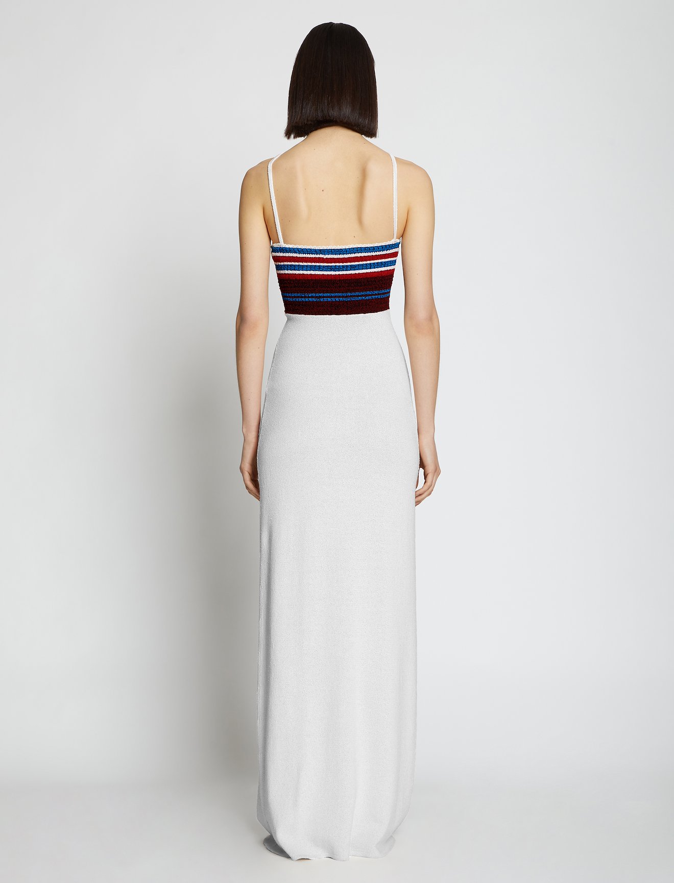 Crimp Knit Halter Dress #2