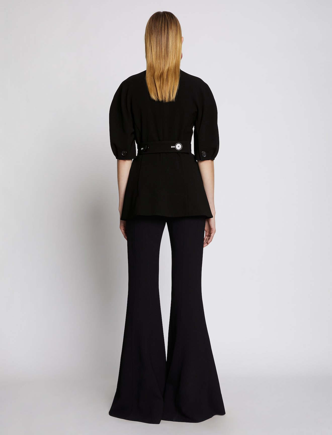 Crepe Belted Top #2