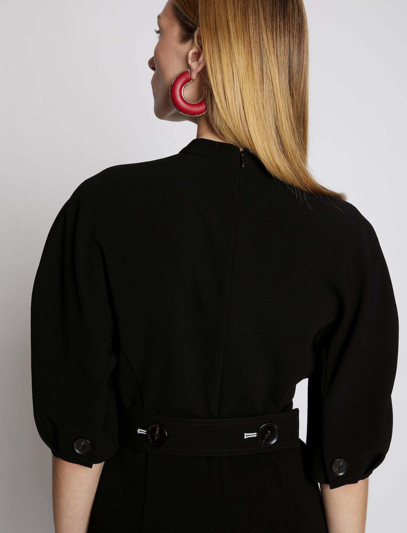Crepe Belted Top #3