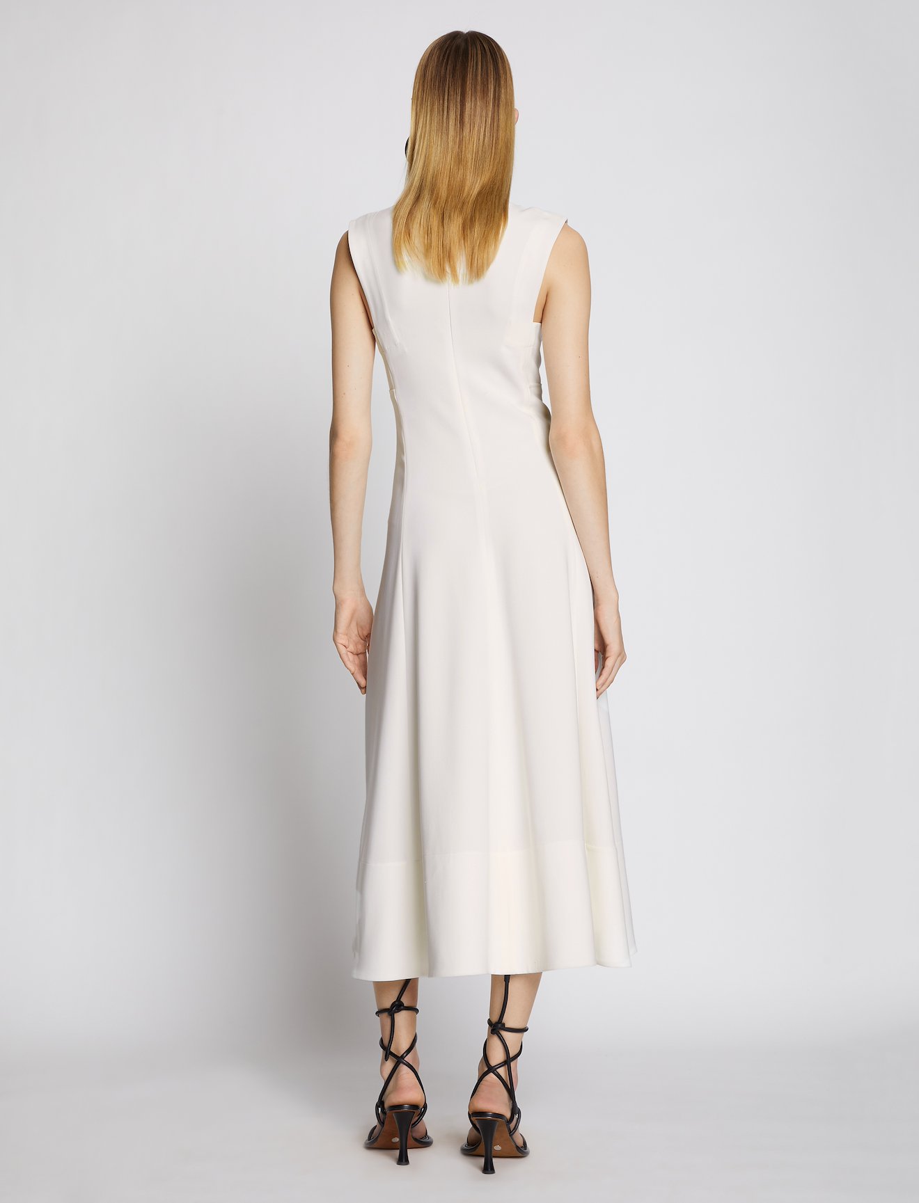 Crepe Seamed Dress #2