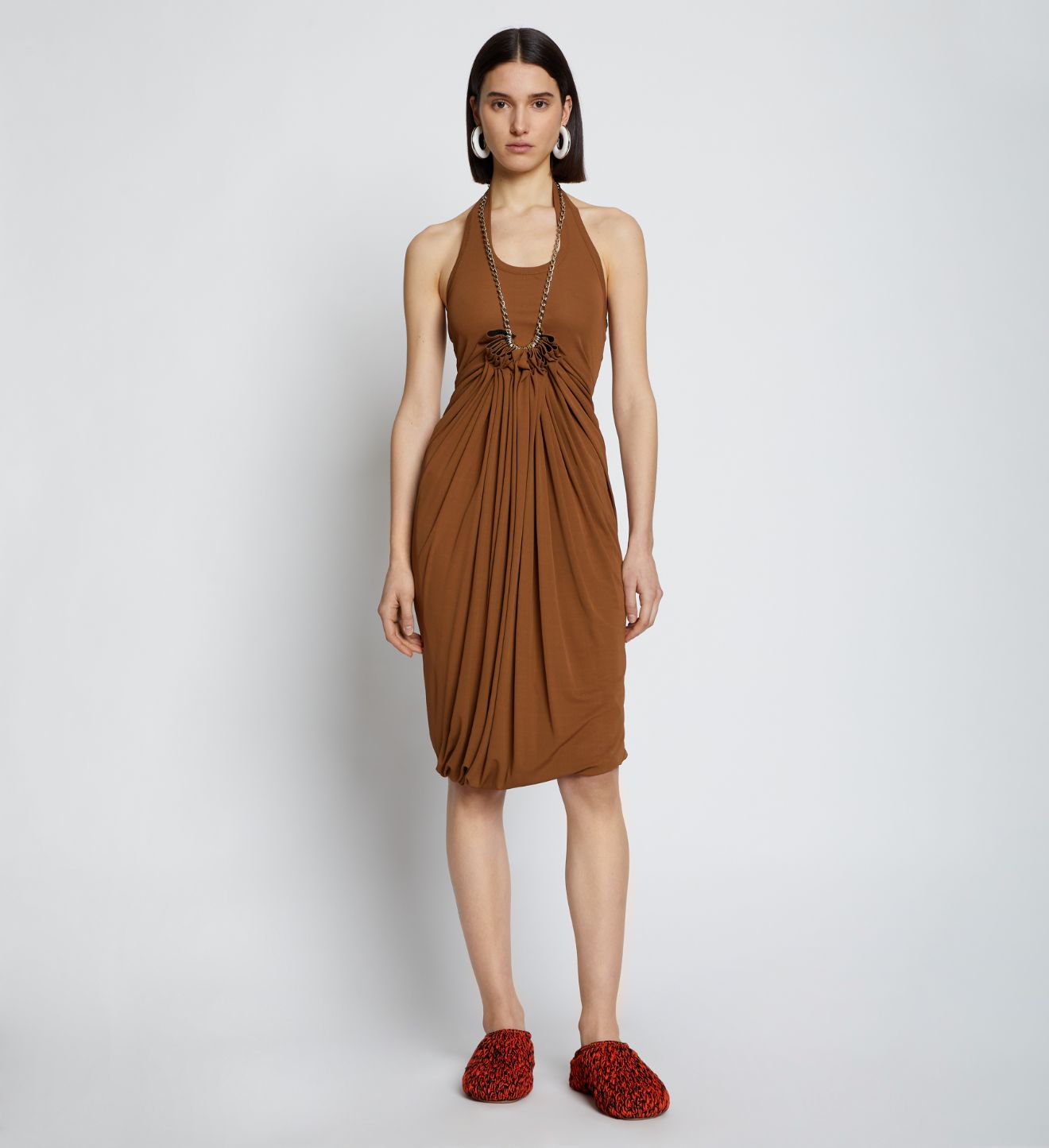 matt jersey dress