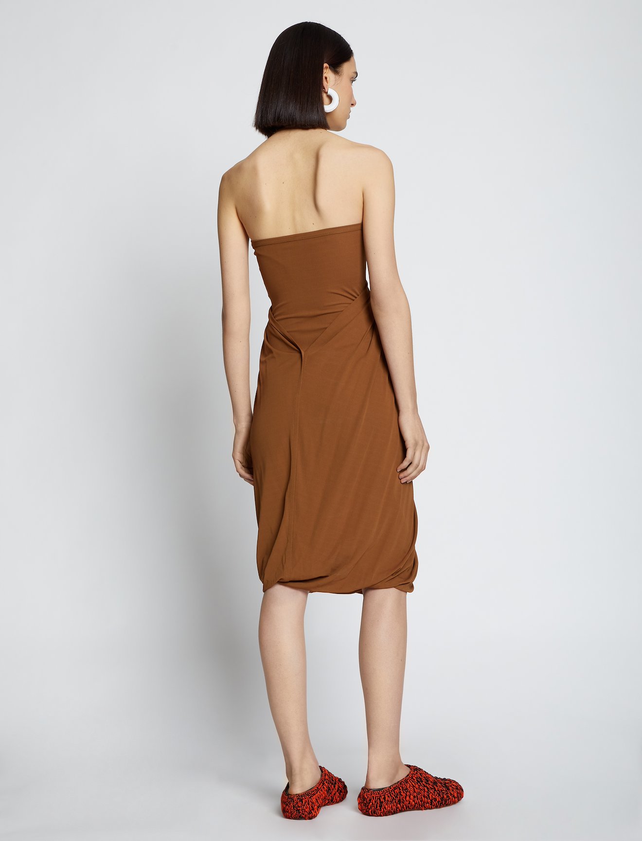 Draped Matte Jersey Dress #2