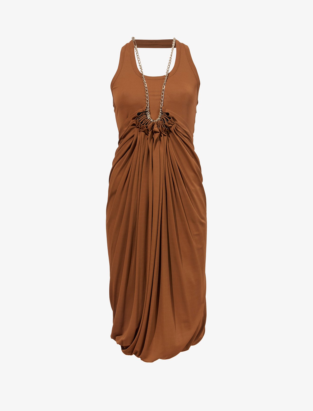 Draped Matte Jersey Dress #4
