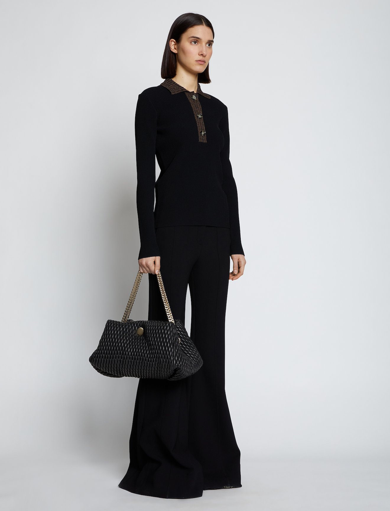 Quilted Chain Tobo Bag #7