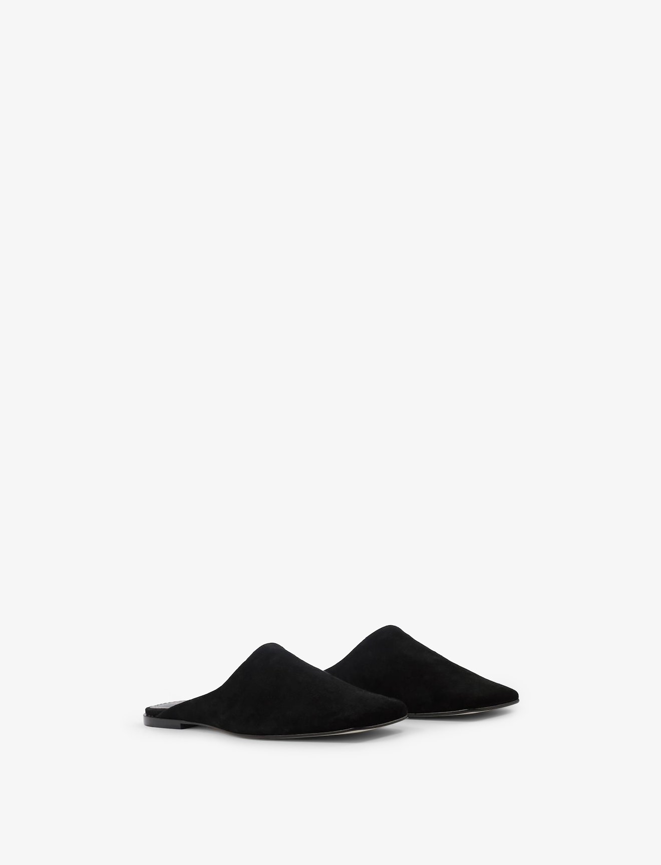 Suede Square Slippers #1