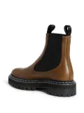 Proenza Schouler lug sole contrast-stitch combat boots - Brown