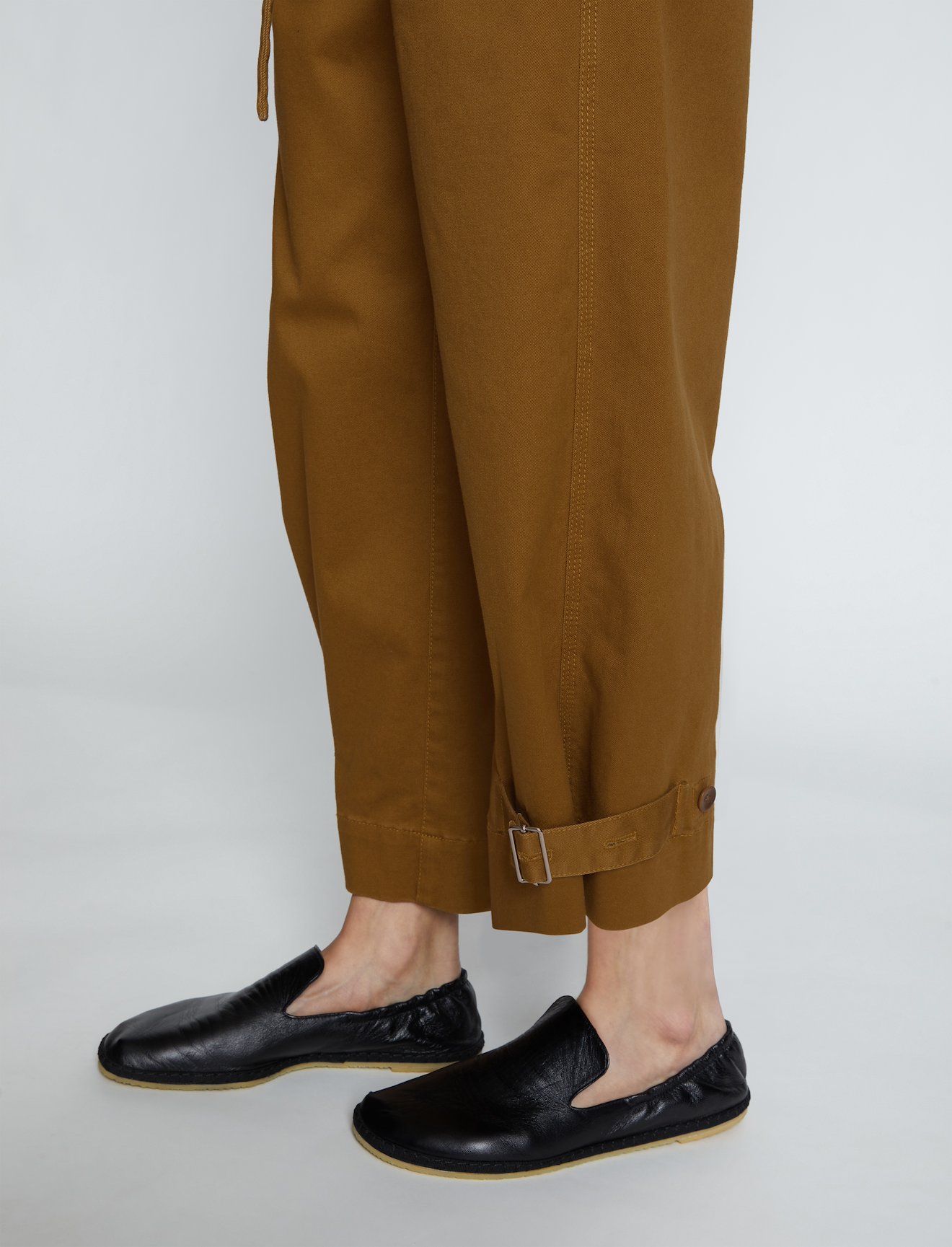 Cotton Twill Tapered Pants #3