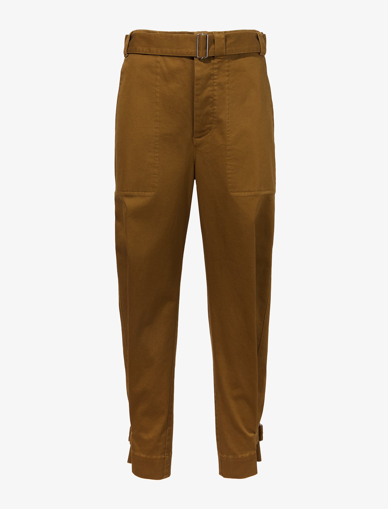 Cotton Twill Tapered Pants #4