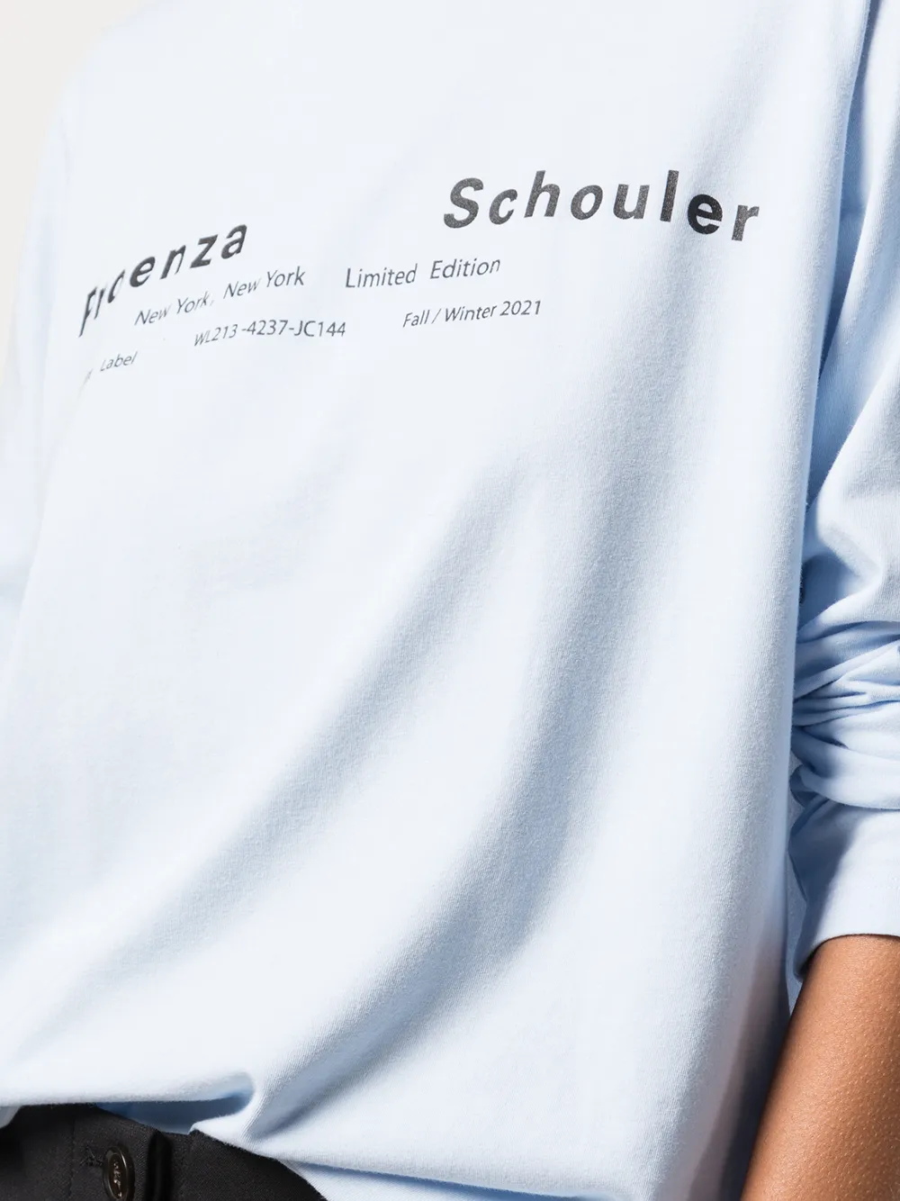 фото Proenza schouler white label футболка с логотипом