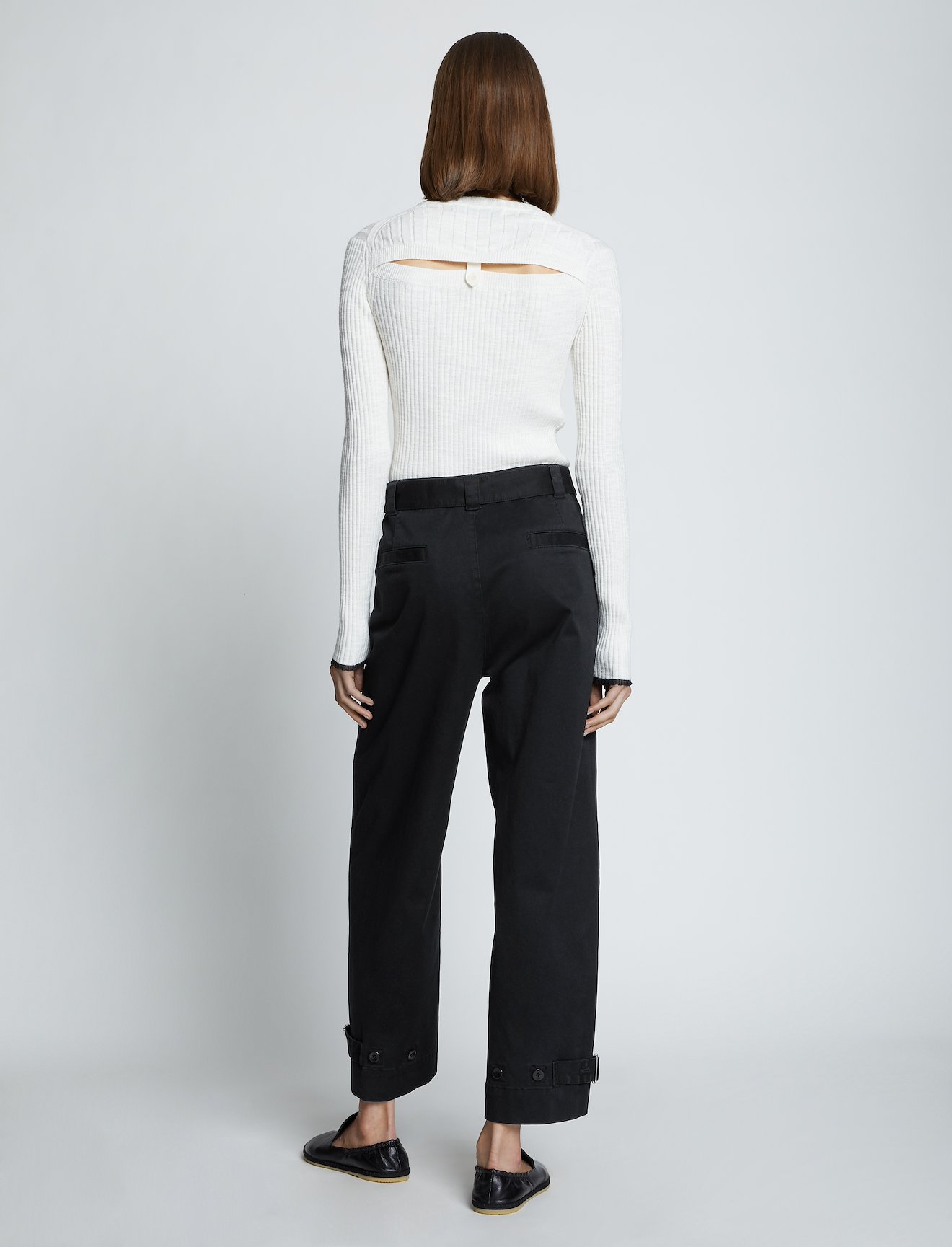 Cotton Twill Tapered Pants #2
