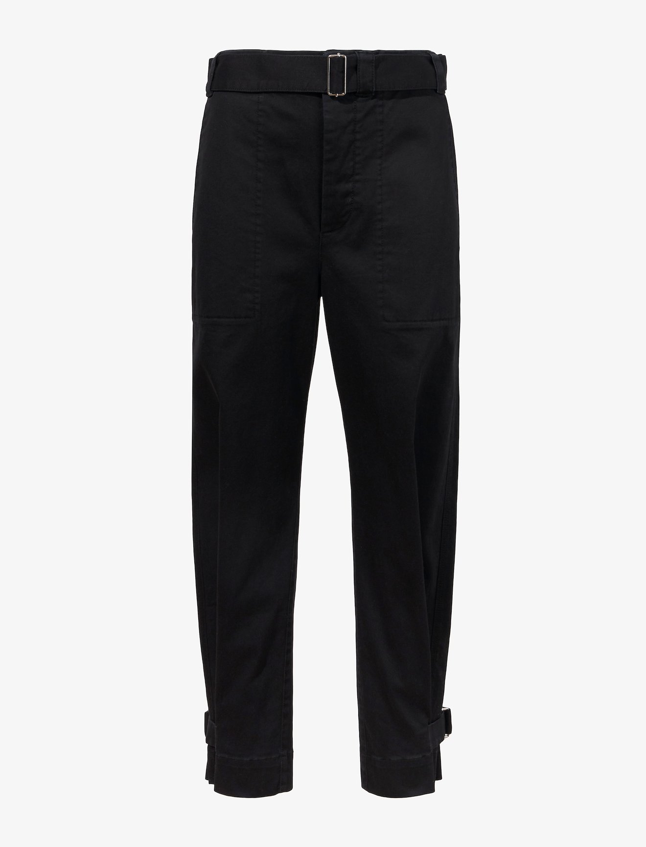 Cotton Twill Tapered Pants #4