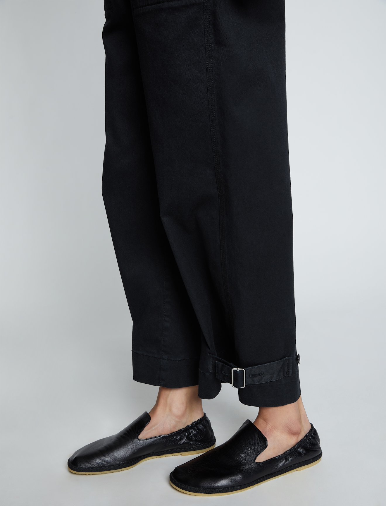 Cotton Twill Tapered Pants #3