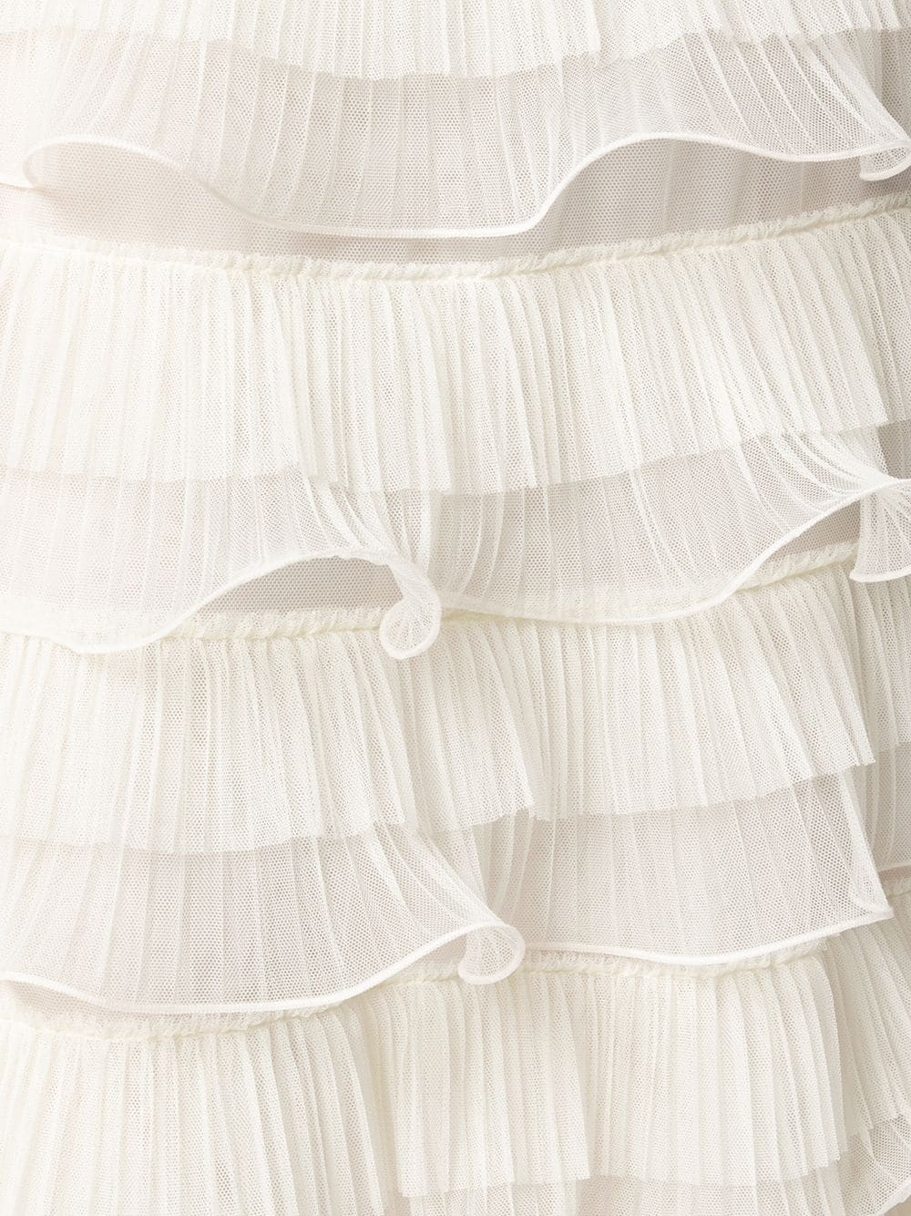 фото Giambattista valli многослойная юбка с плиссировкой