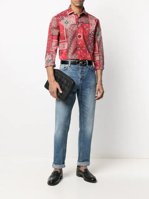 etro patchwork shirt