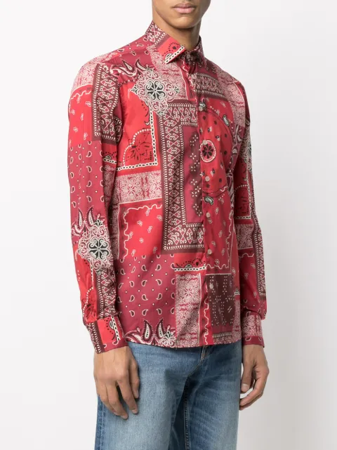 etro patchwork shirt