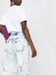 Stella McCartney marbled-print straight-leg jeans