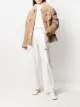Helmut Lang Shearling-Jacke mit Knöpfen