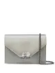 Image 1 of Marchesa satin-finish quartz crystal shoulder bag