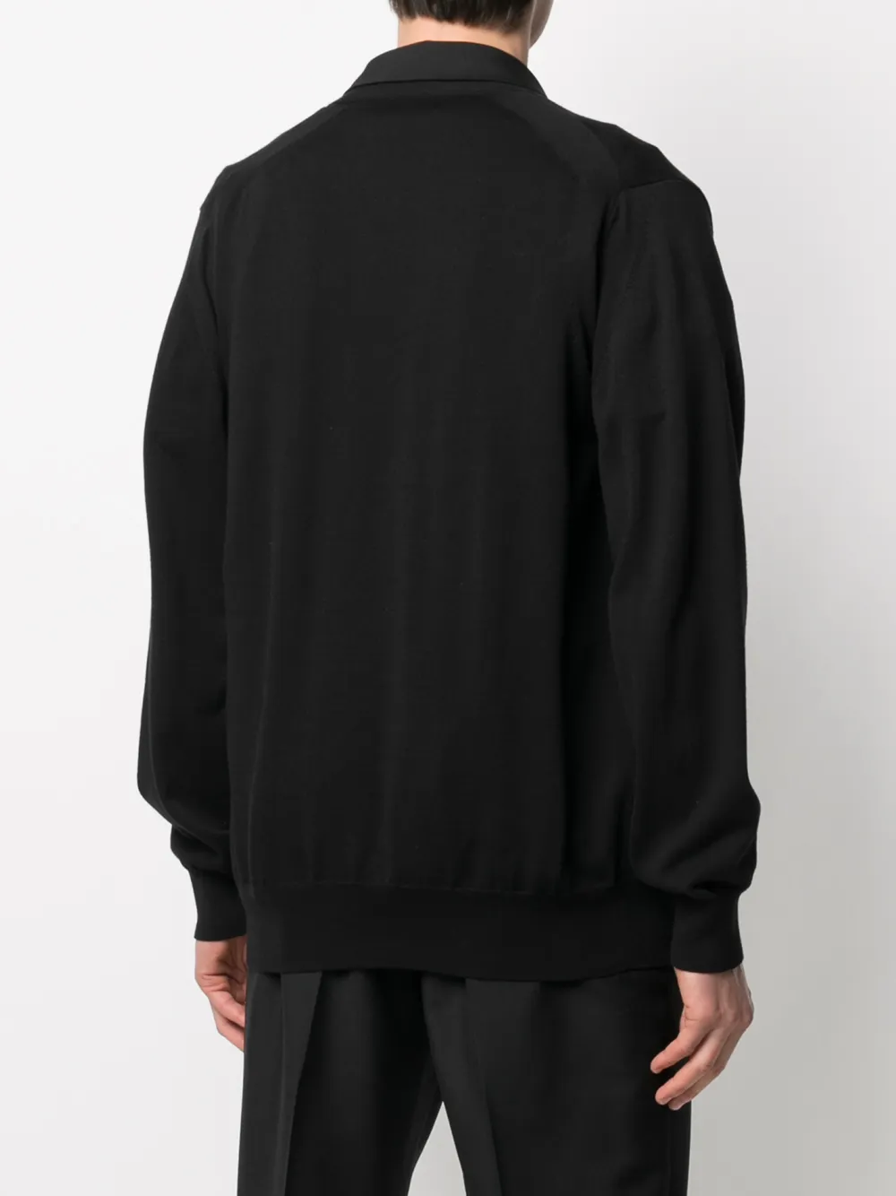 sacai Vest met knopen Zwart
