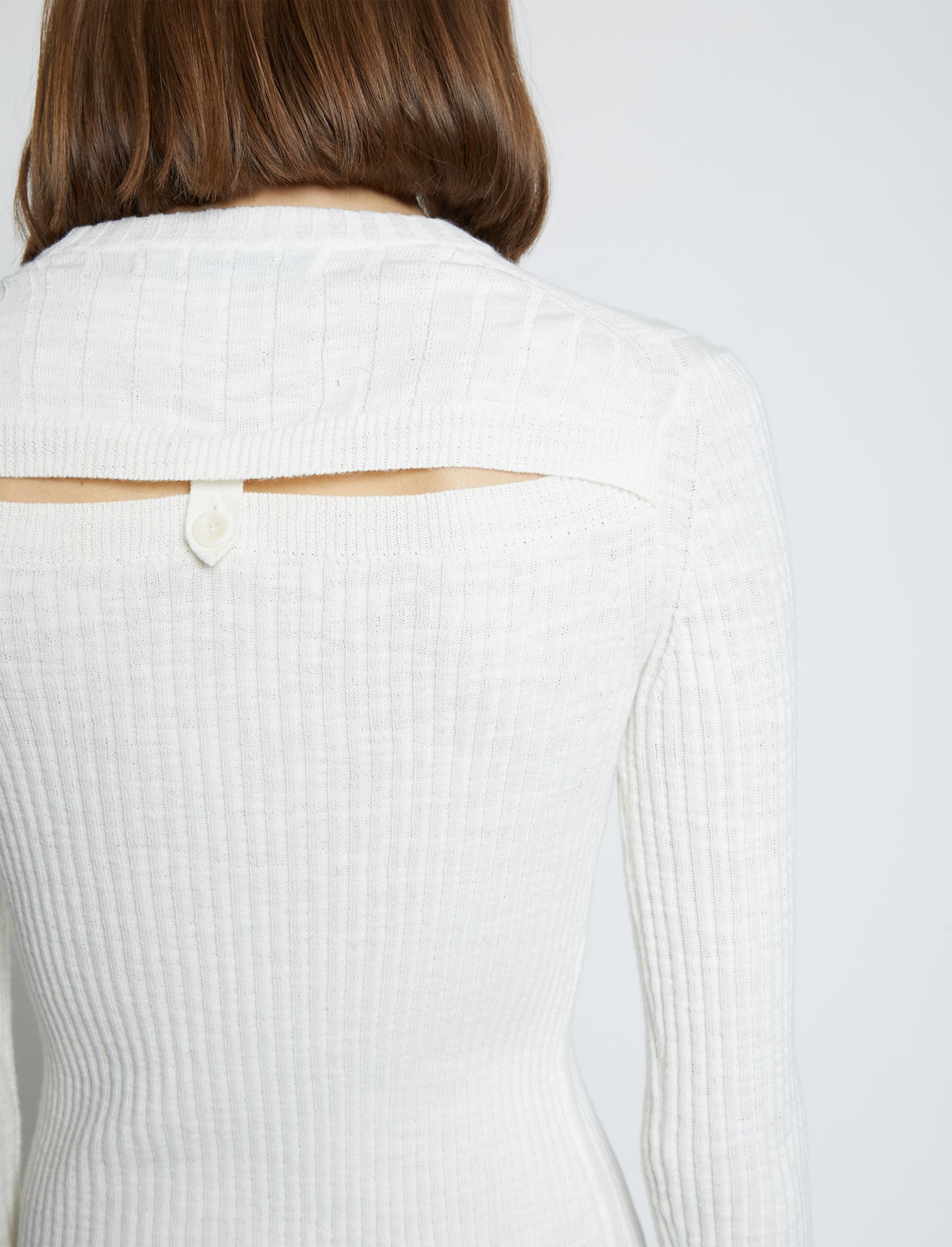 Fine Gauge Rib Knit Top #4