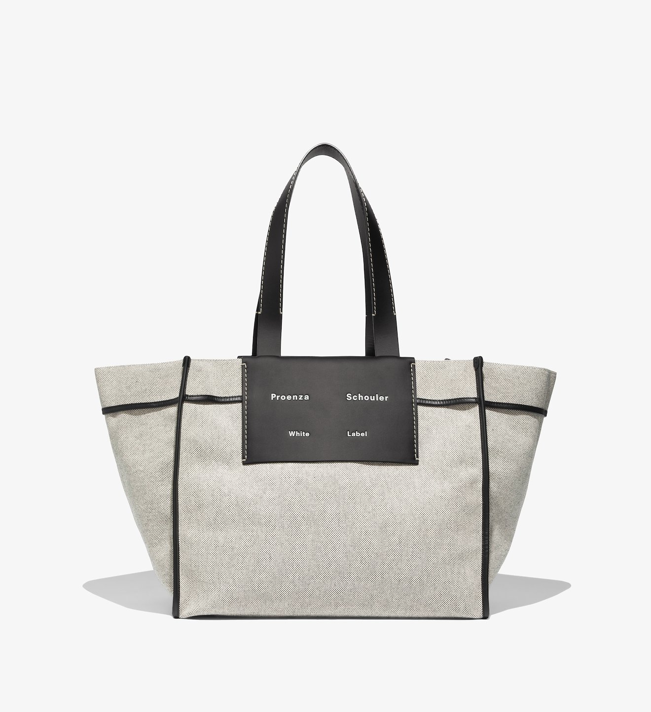 XL Morris Canvas Tote in grey | Proenza Schouler