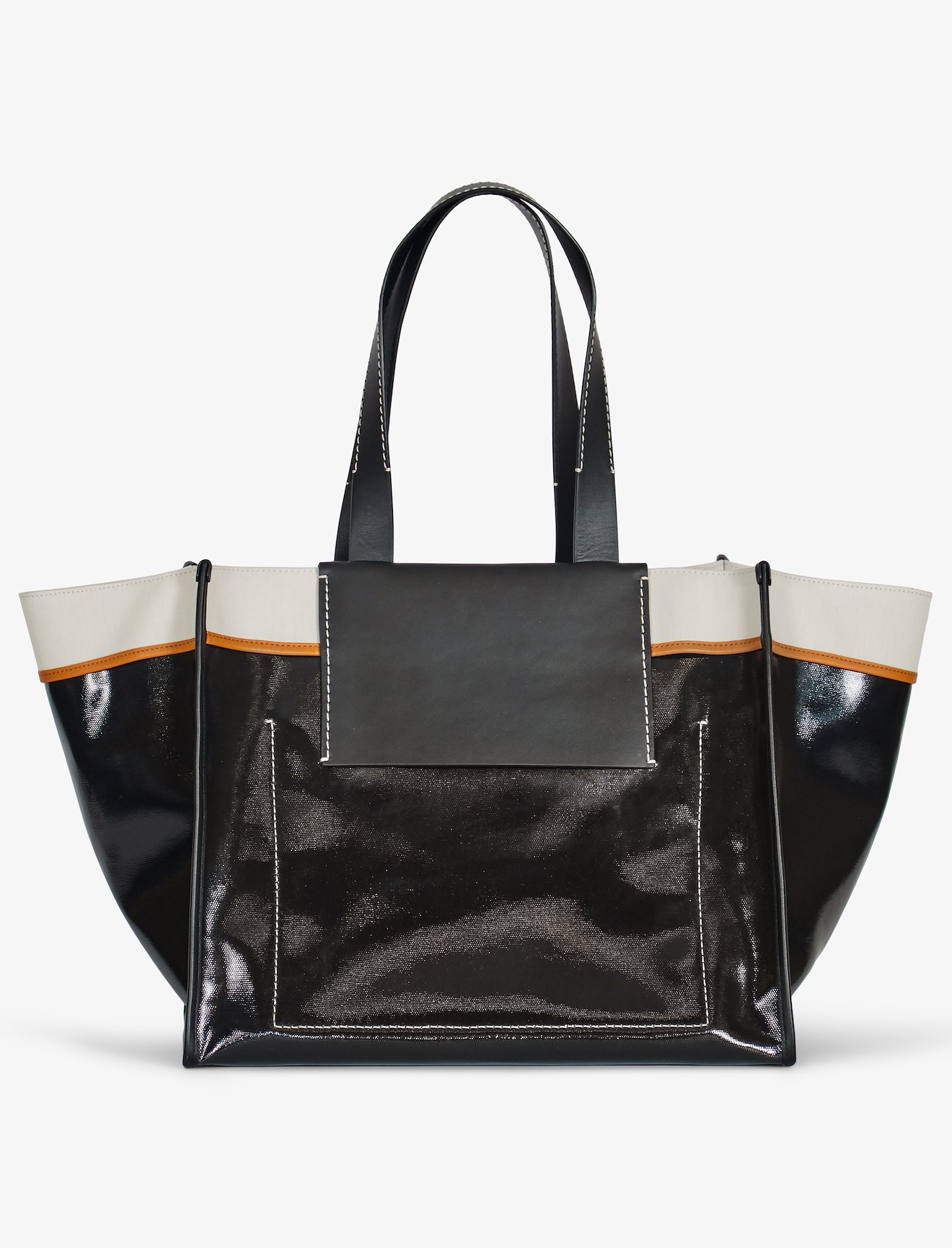 XL Morris Coated Canvas Tote #3