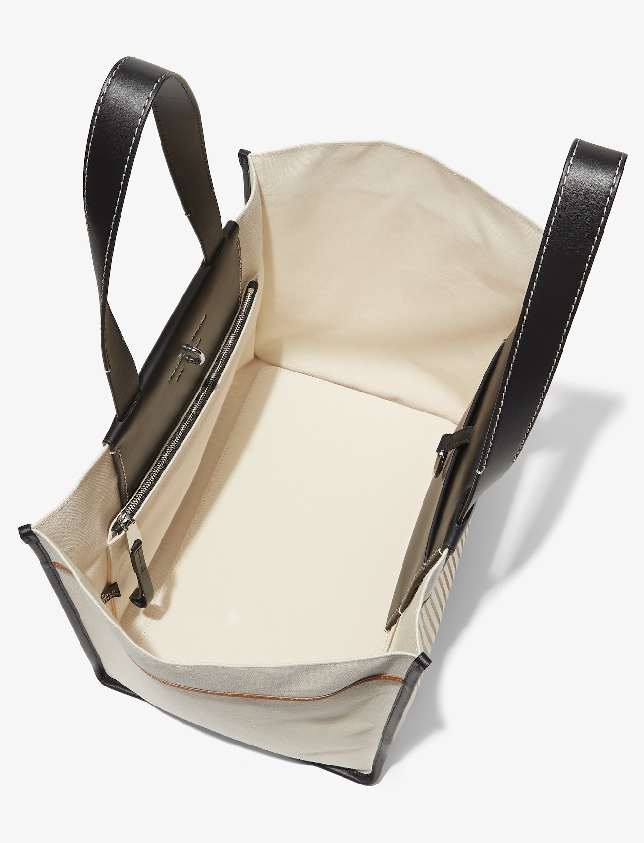 XL Morris Stripe Canvas Tote #3