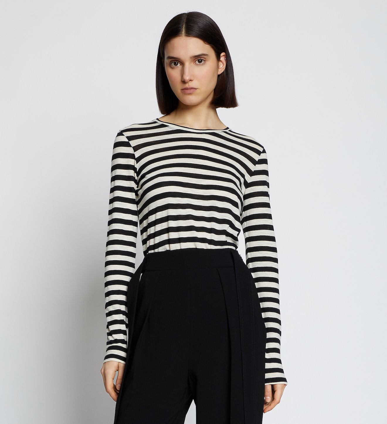 Stripe Long Sleeve T-shirt