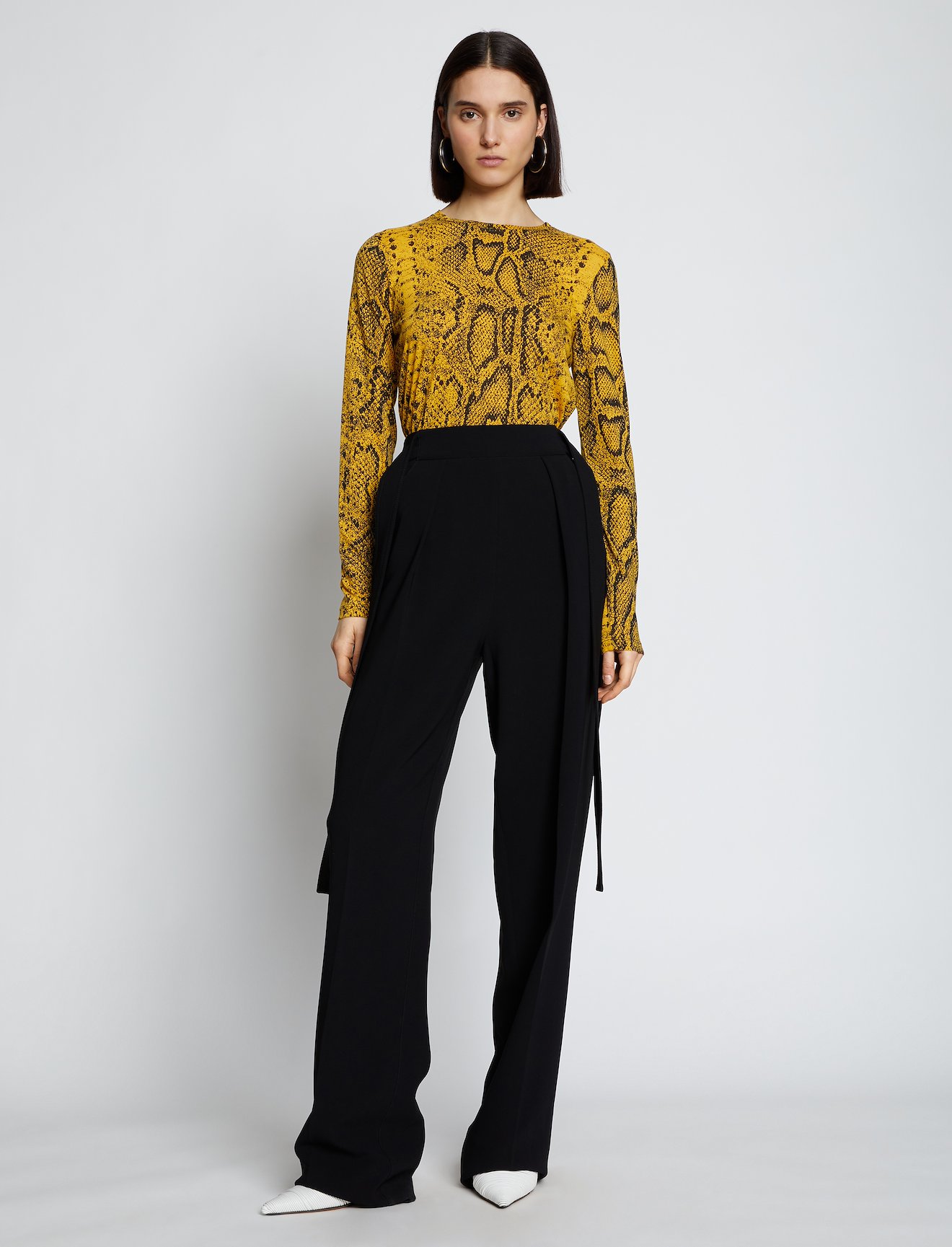 Snakeprint Long Sleeve T-shirt #1