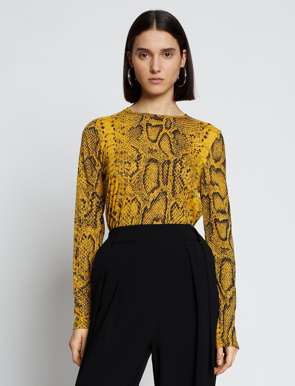 Snakeprint Long Sleeve T-shirt
