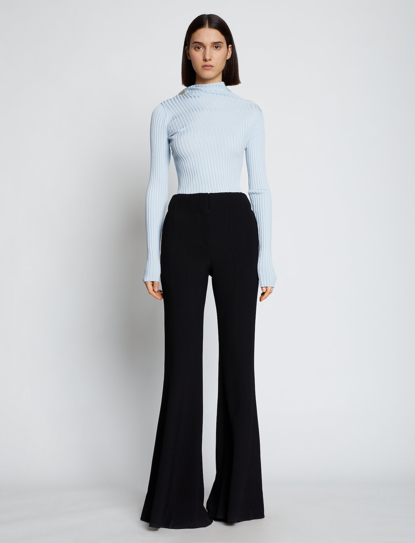 Rib Knit Twisted Top #5