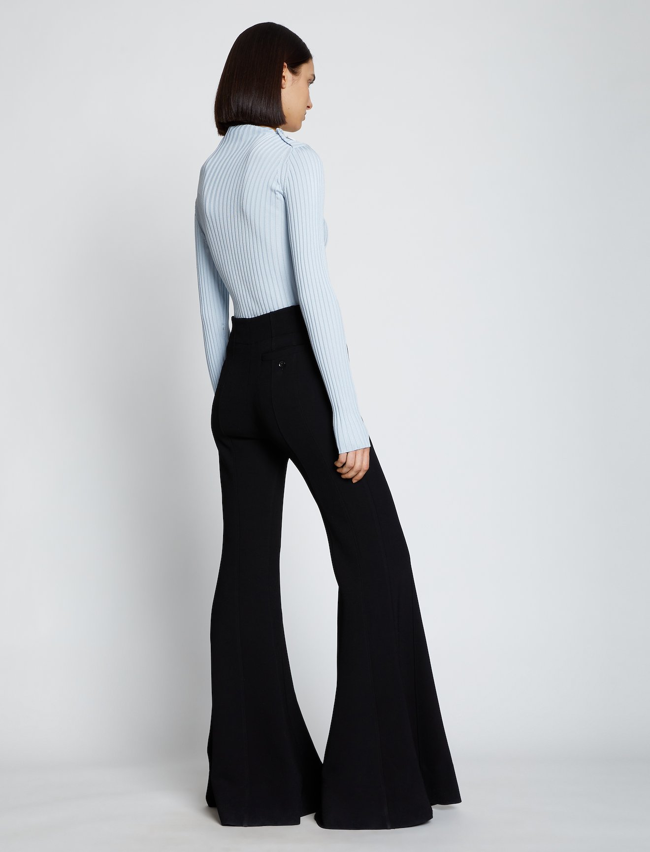 Rib Knit Twisted Top #2