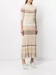Proenza Schouler ribbed-knit striped dress