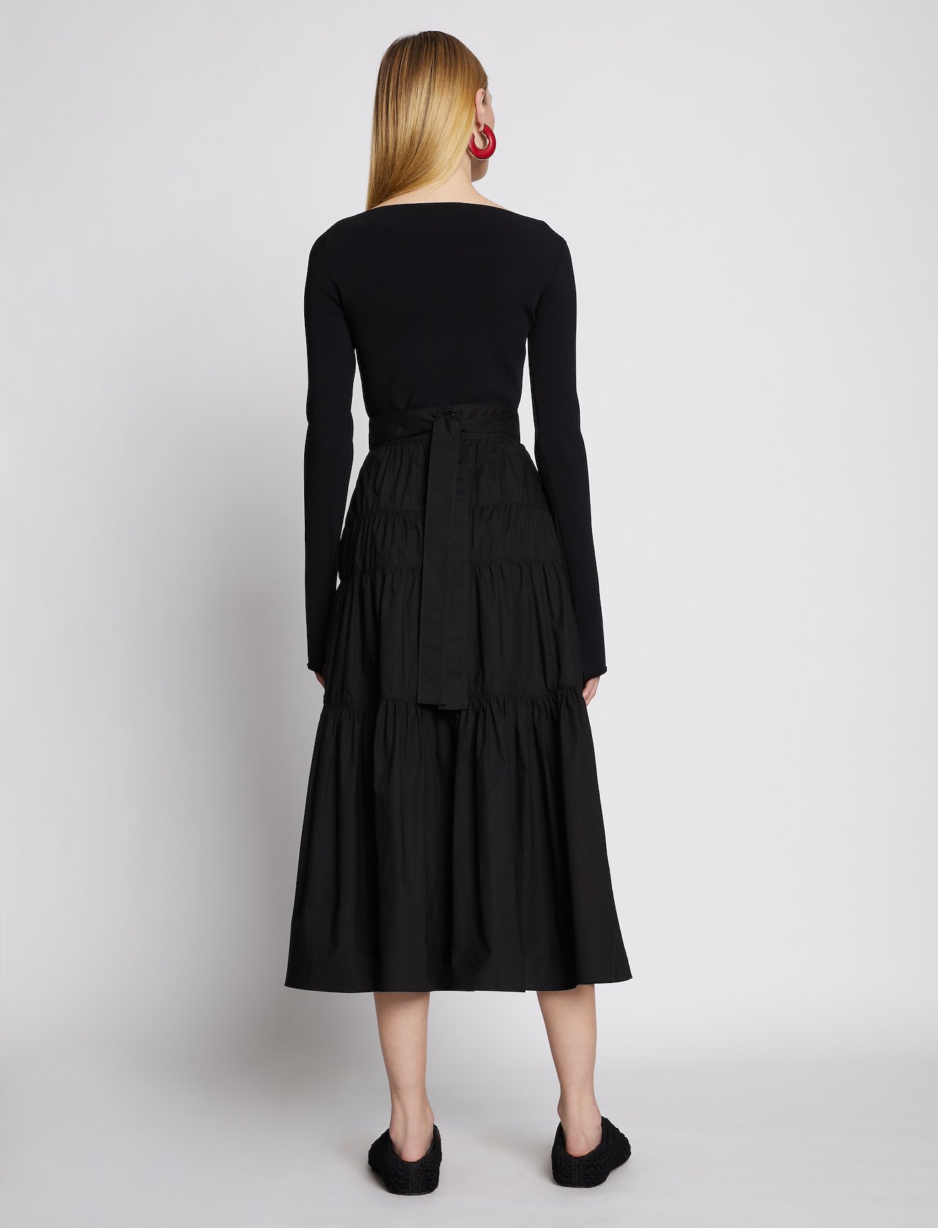 Poplin Tiered Skirt #2
