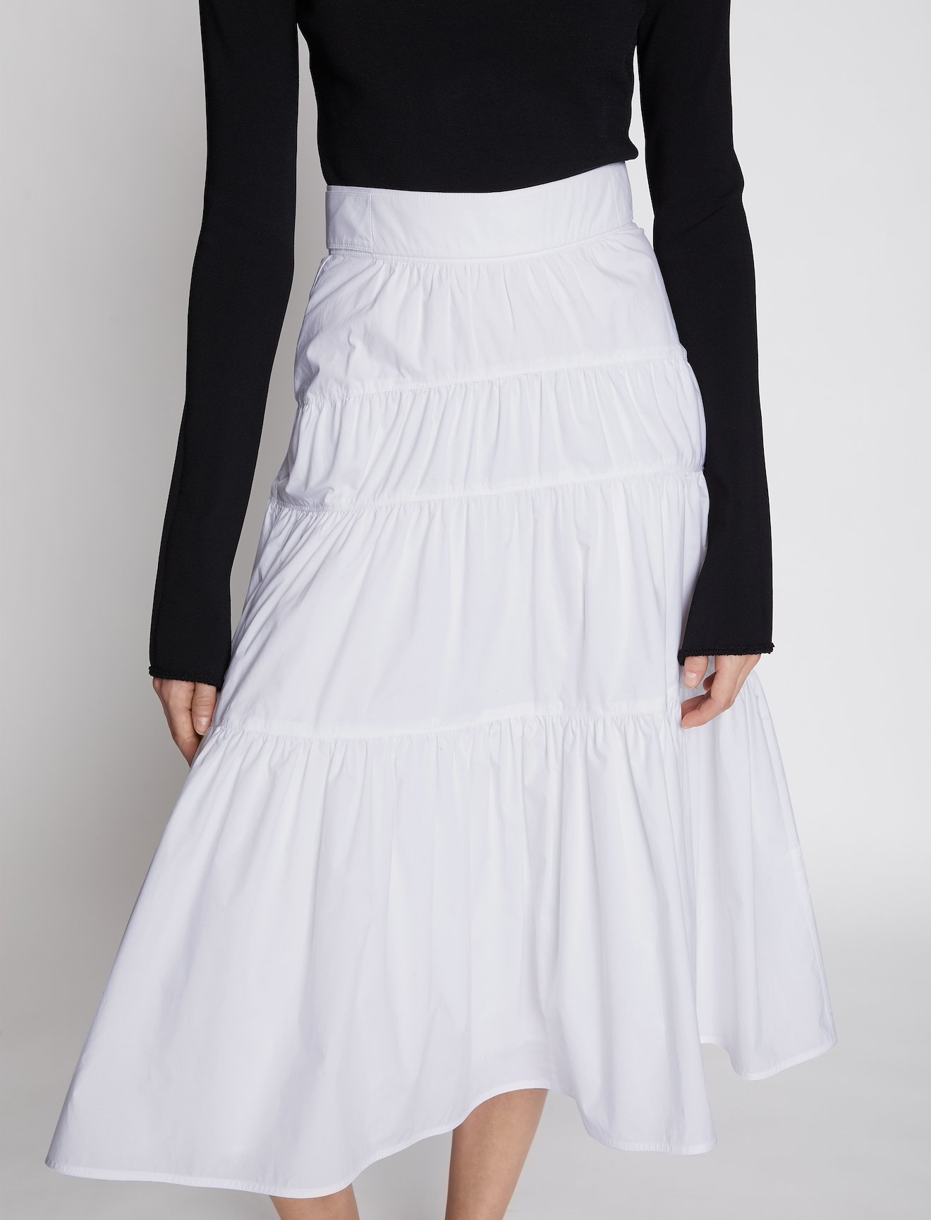 Poplin Tiered Skirt #3