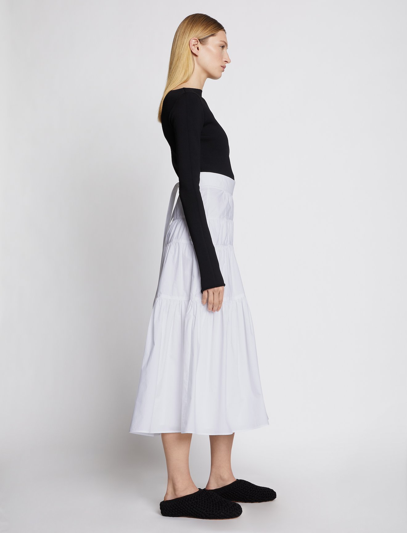 Poplin Tiered Skirt #1