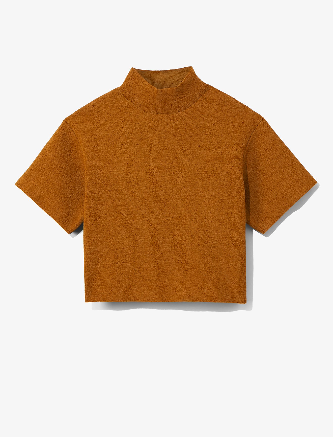 Compact Knit Mockneck Top #4