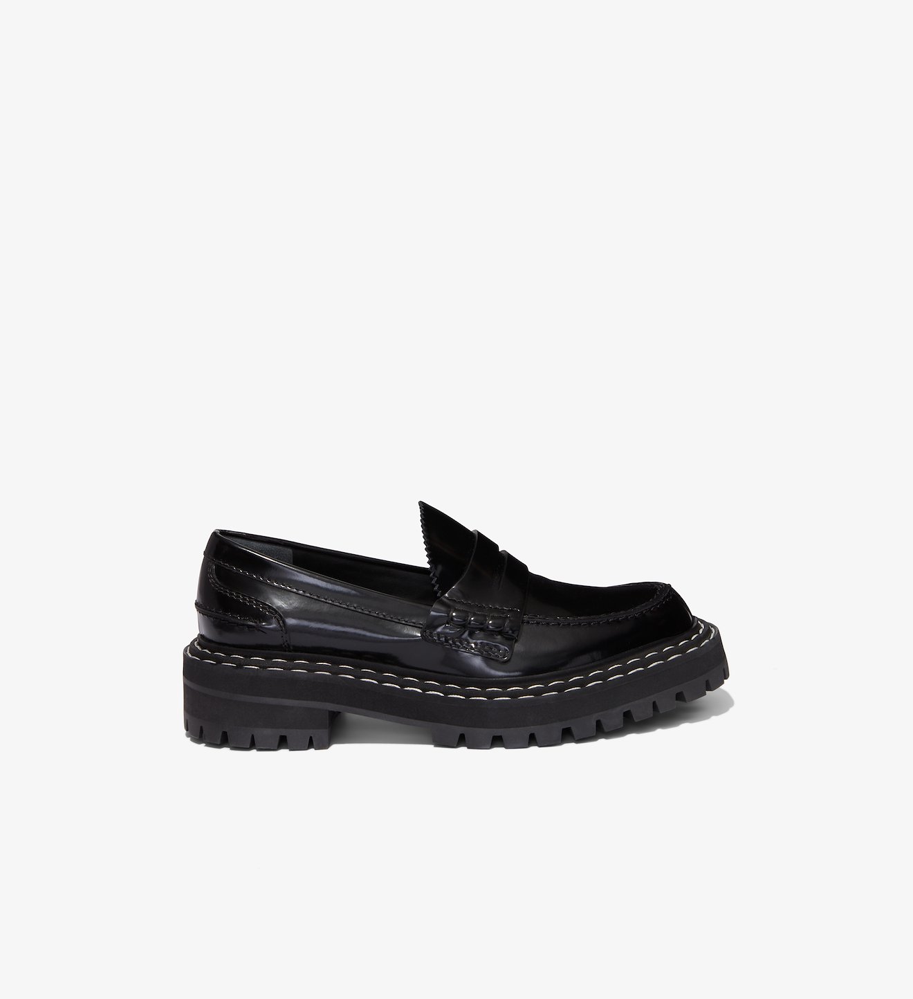 Lug Sole Loafers in black | Proenza Schouler