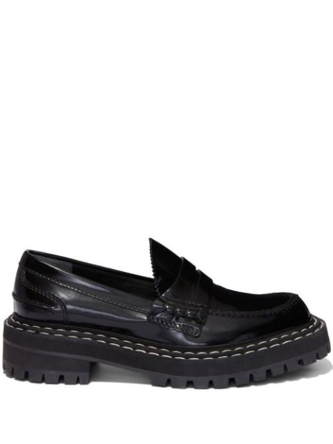 Proenza Schouler contrasting-stitch detail loafers Women