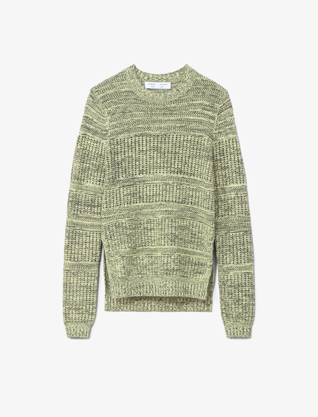Cotton Silk Pique Knit Top #5