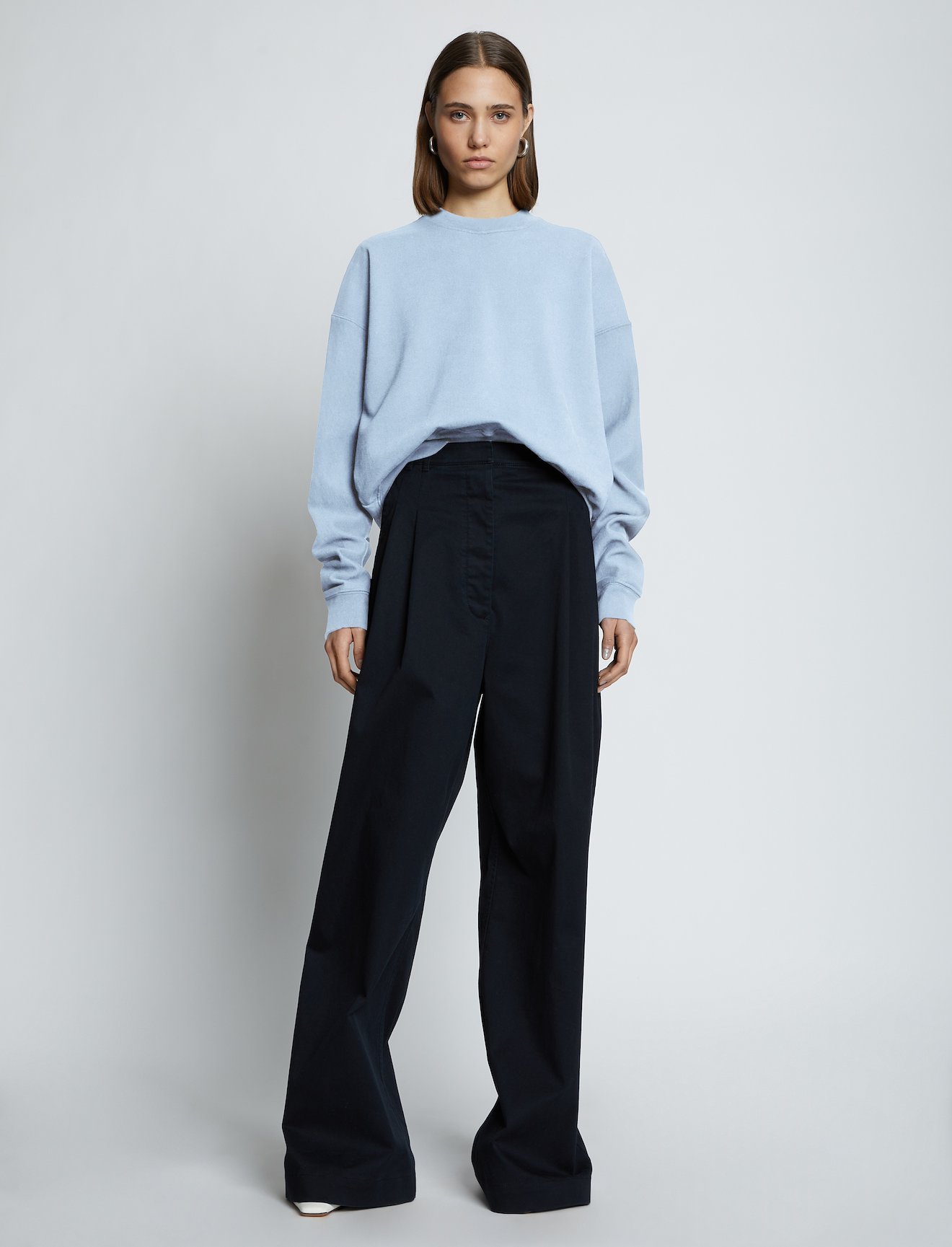 Tie Back Sweatshirt #1