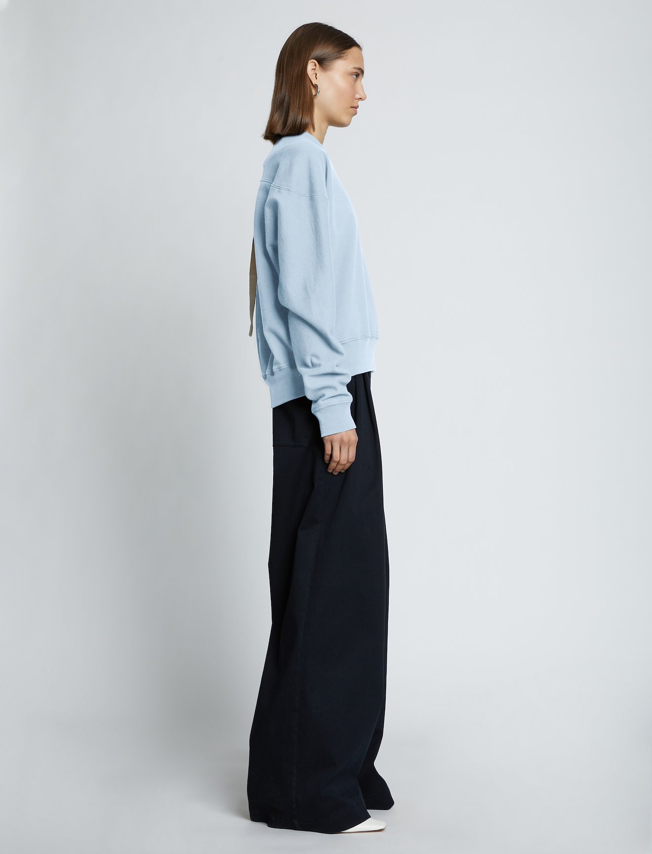 Tie Back Sweatshirt #2