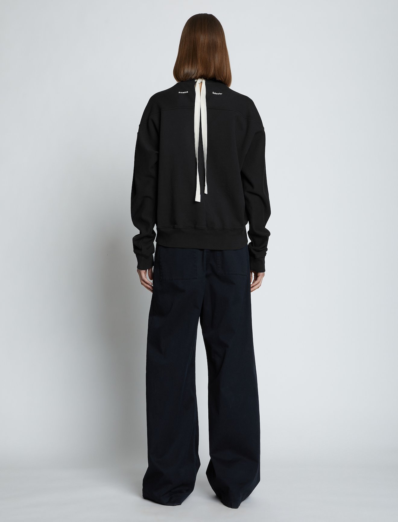 Tie Back Sweatshirt #3