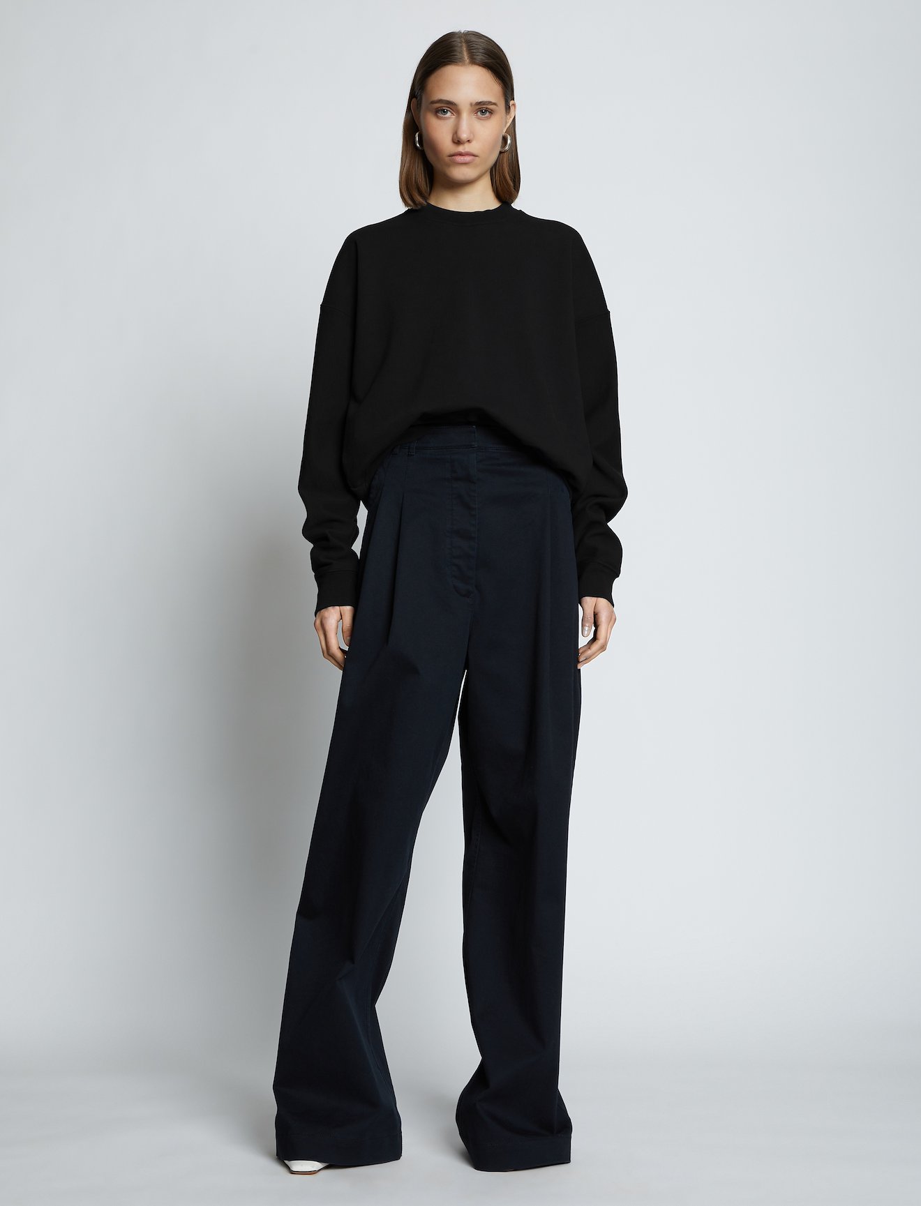 Tie Back Sweatshirt #1