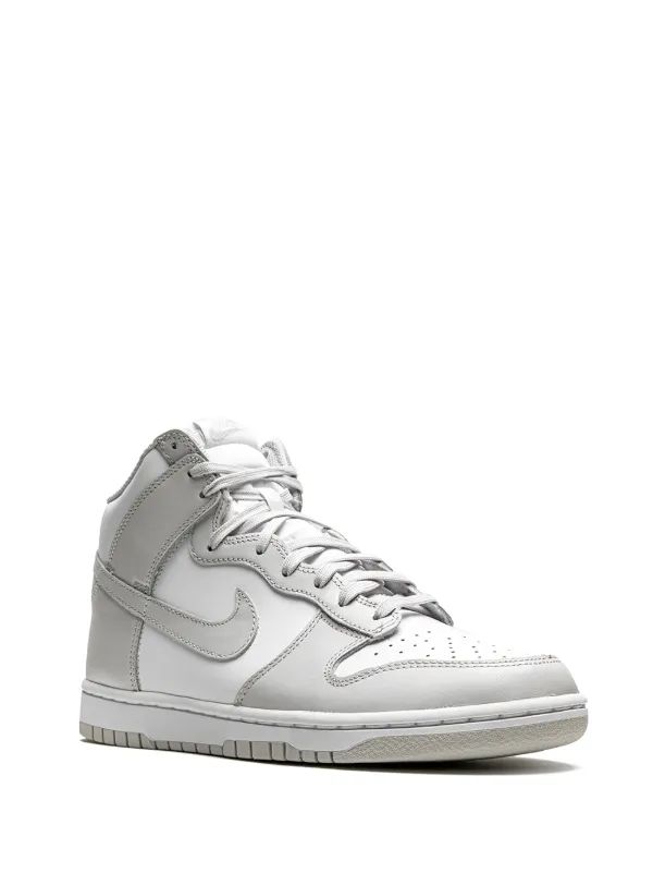 High top shop grey nikes