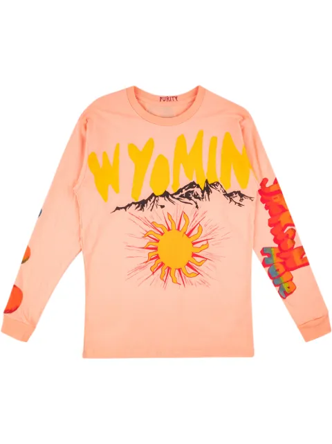 Kanye West Wyoming-print T-shirt - Farfetch