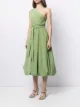 Tibi one-shoulder midi dress