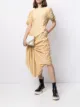 Imagen 2 de pushBUTTON vestido a rayas con dobladillo asimétrico