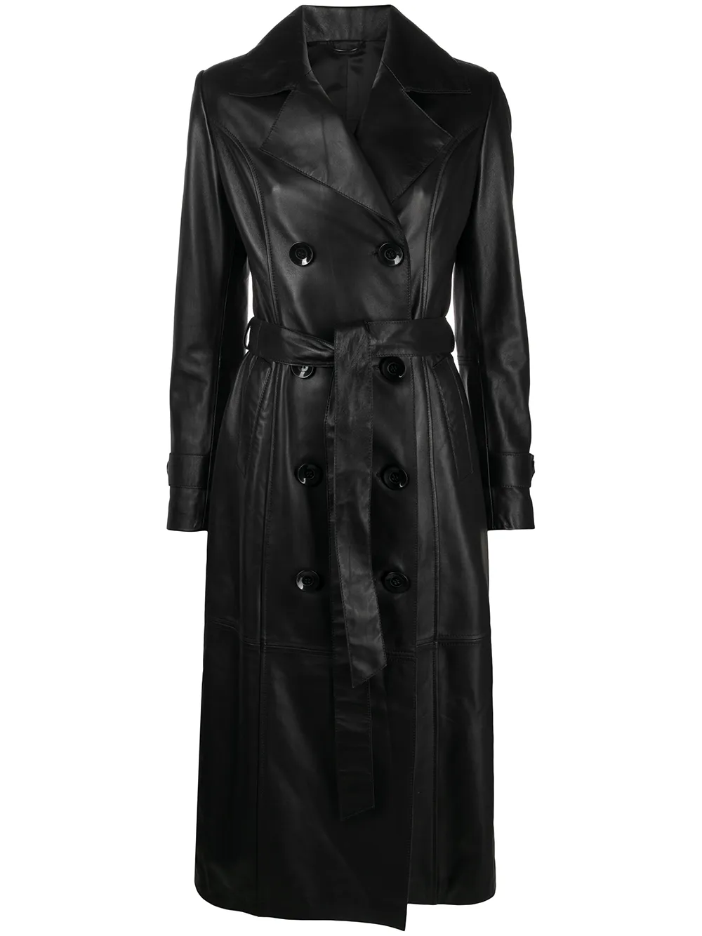 фото Manokhi двубортное пальто миди